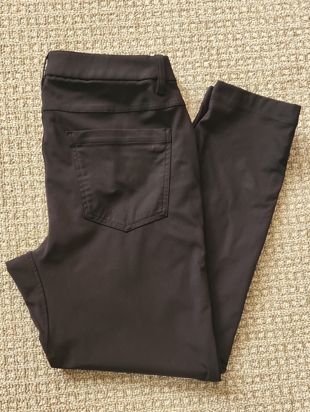 Lululemon ABC Slim-Fit 5 Pocket Pant Warpstreme 31 x 30 Black
